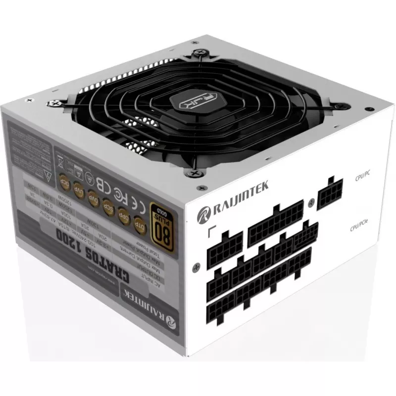 CRATOS 1000 WHITE, PC-Power Supply White, Cable-Management, 1000 Watt