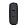 TRUST Maxo 100W 2-Port USB-C GaN Charger — 100 W, 2× USB-C, 20 V max, 2 m cable, black