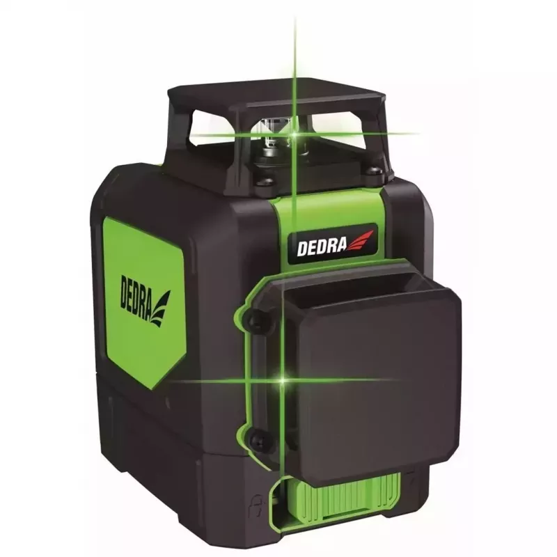 Laser level Dedra MC0906 2D green beam, range 20 m