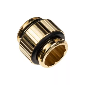 Fitting EK Water Blocks Brass Gold 7mm Height 1.65cm Diameter