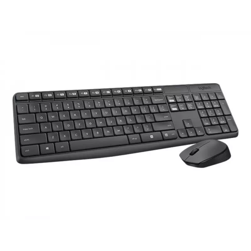 Wireless Keyboard and Mouse Combo Logitech MK235