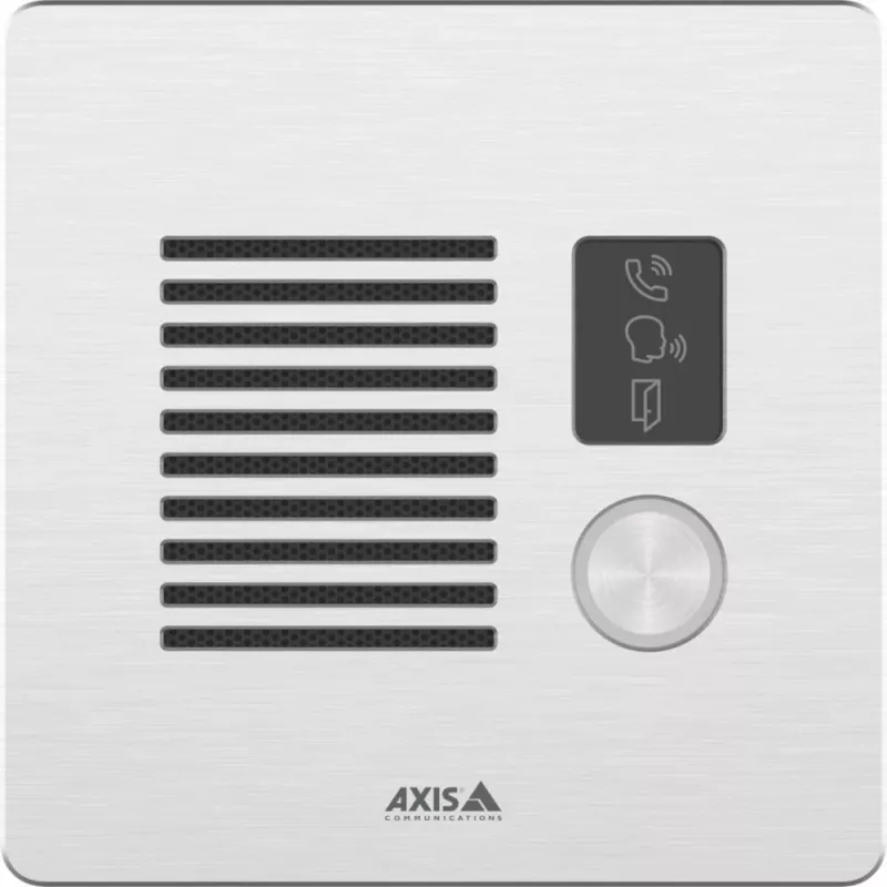 AXIS I7010-VE stainless steel wireless intercom station, IP66/IP69, 92 dB