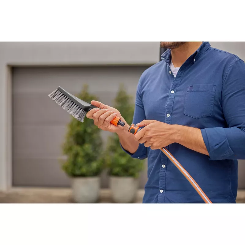 Garden water spray gun nozzle Gardena 18863-20 Grey Orange Width 320 mm