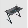 Onex | RGB Gaming Desk w/Cup holder, headset hook, Gamepad holder, 114cm(w) | GD1200Z | Black