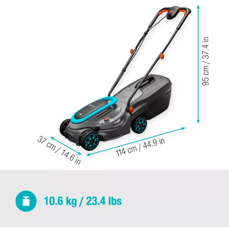 Push lawn mower Gardena PowerMax 32/18V P4A