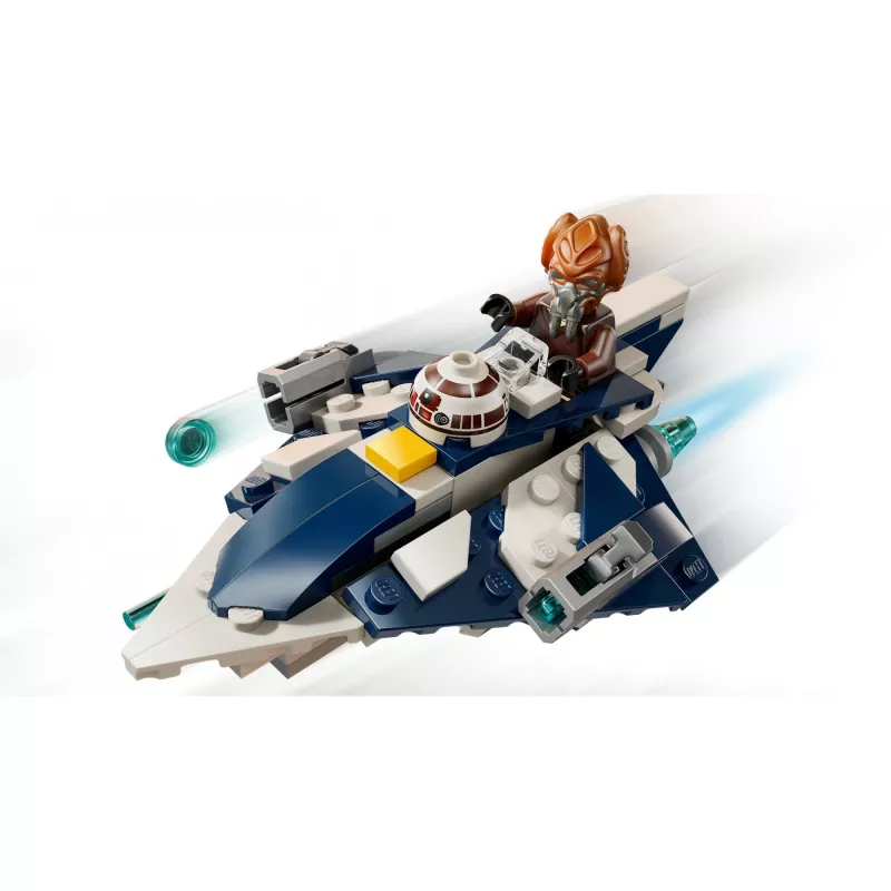 LEGO Microfighter Star Wars Plo Koon's Jedi Starfighter 75400 — 89 pieces, 1 minifigure, age 6+