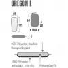 Oregon L 41125, camping mat citronella/Grey