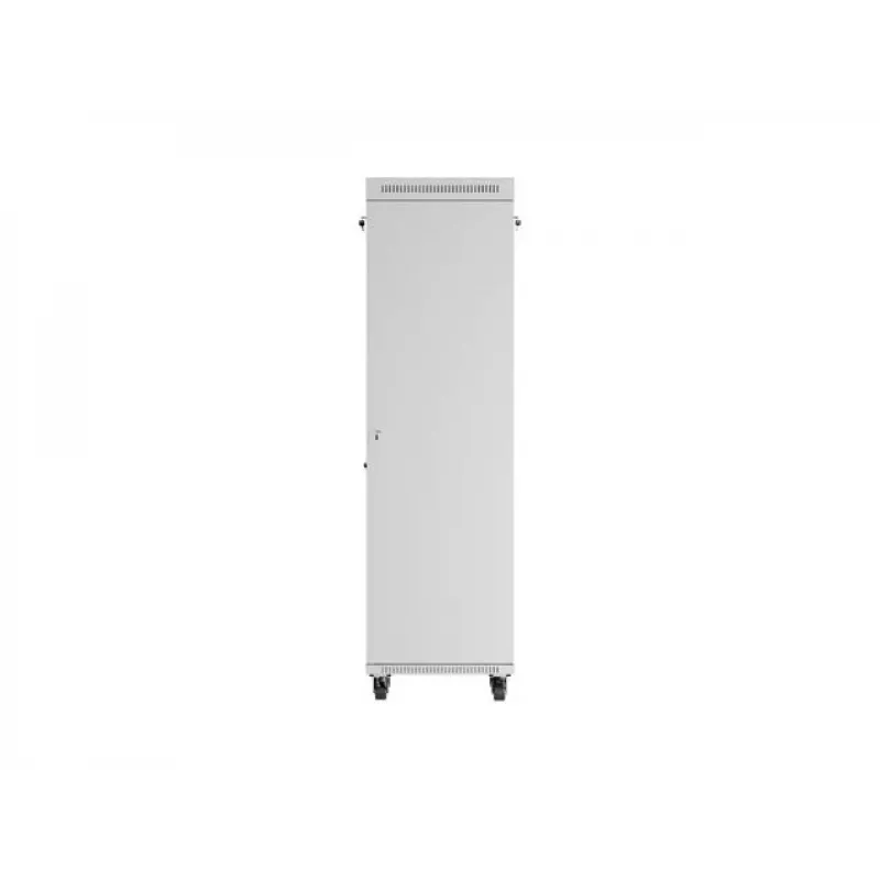19 inch 42U LANBERG Standing Rack Cabinet 600×600 mm Gray with Glass Door and LCD (Flat Pack)