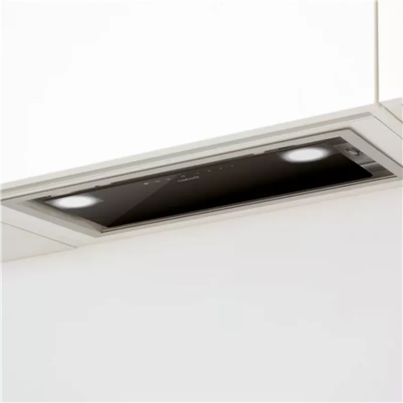 Built-under extractor hood CATA GC DUAL BK — 492 mm width, 1200 m³/h, metal filter, 50 dB