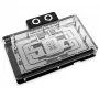 Backplate Alphacool Core Aluminium Chrome Copper Black 148.5x201.4x34.4mm