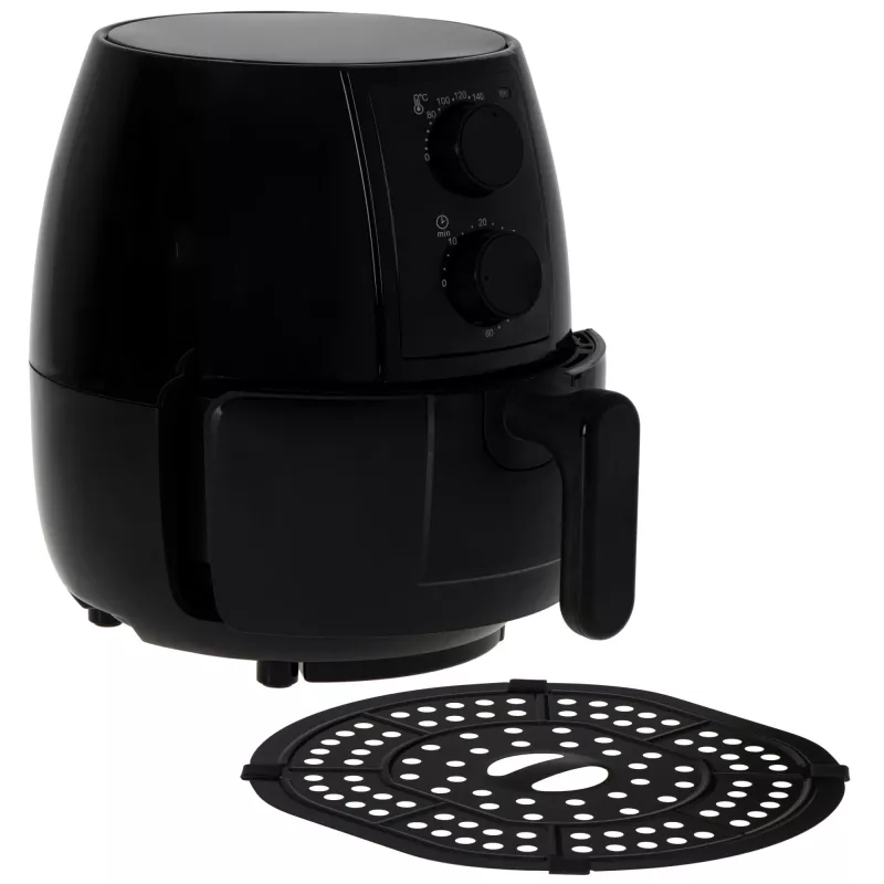 Hot air fryer Adler AD 6312 — 2.5 L, 1600 W, black, 80–200°C, 60 min timer