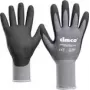 Workshop gloves cimco 141266 — protective handwear, black and grey, size not specified