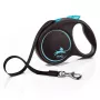 Retractable dog lead Flexi flexi Black Design M — 5 m length, tape style, max load 25 kg, ergonomic handle