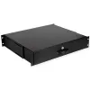 19-inch ROLINE 2U Lockable Rack Mount Drawer, ABS Plastic, 2 HE