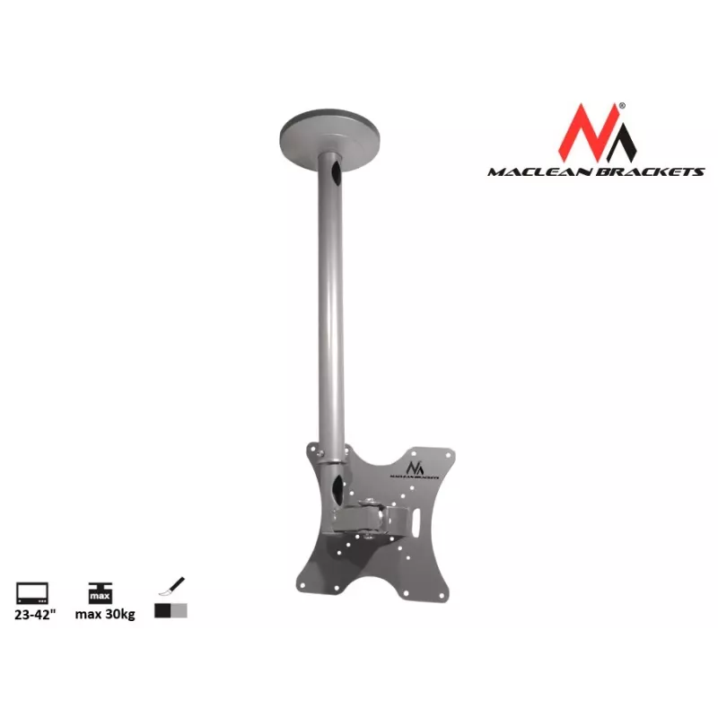 Maclean MC-504A S Adjustable Ceiling Bracket 23-42 30kg