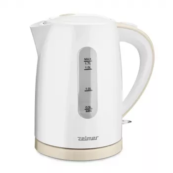 Electric kettle Zelmer 1.7 L 2200 W White