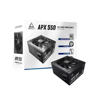 Montech APX550 power supply unit 550 W 20+4 pin ATX ATX Black
