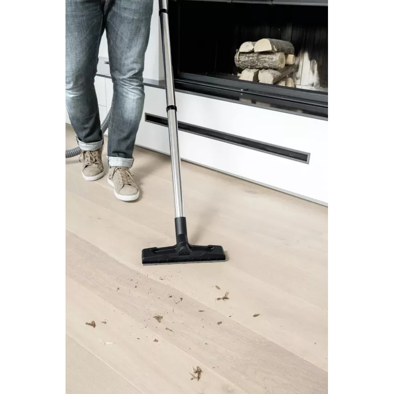 Dry Vacuum Cleaner Karcher AD 4 Premium — 17 L, 600 W, bagless, metal hose, chrome tube
