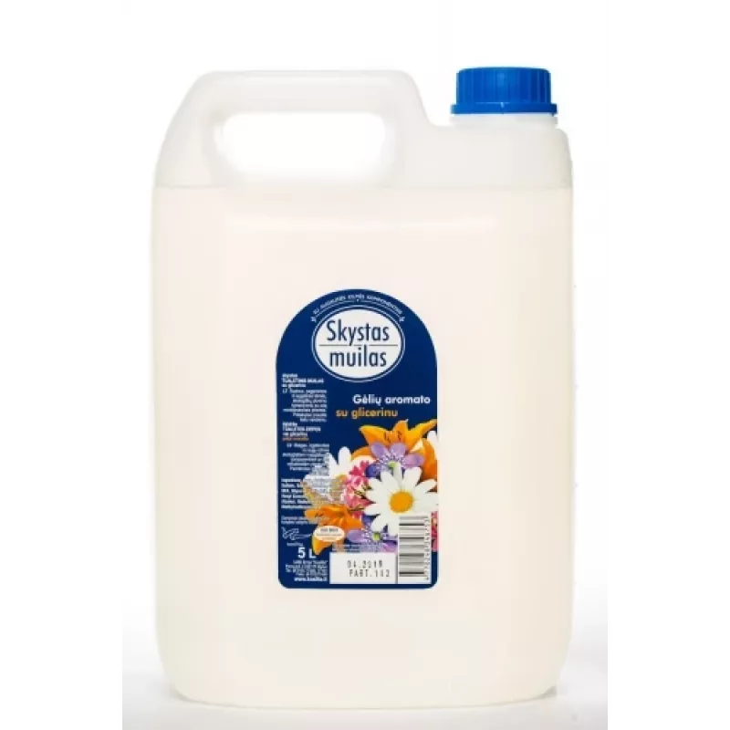 Soap, liquid, with glycerin, without dyes, 5l