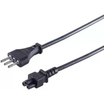 Power cable ShiverPeaks IT60001, 1.8 m, Italy (Type L) plug to 3‑pin C5 connector