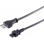 Power cable ShiverPeaks IT60001, 1.8 m, Italy (Type L) plug to 3‑pin C5 connector