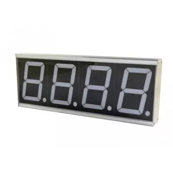 ALLNET ALL-POE-CNT-1 Digital wall clock Rectangle Grey Wanduhr (ALL-PoE-CNT-1)