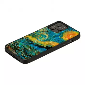 Protective case iKins for Apple iPhone 12 Pro Max — starry night black