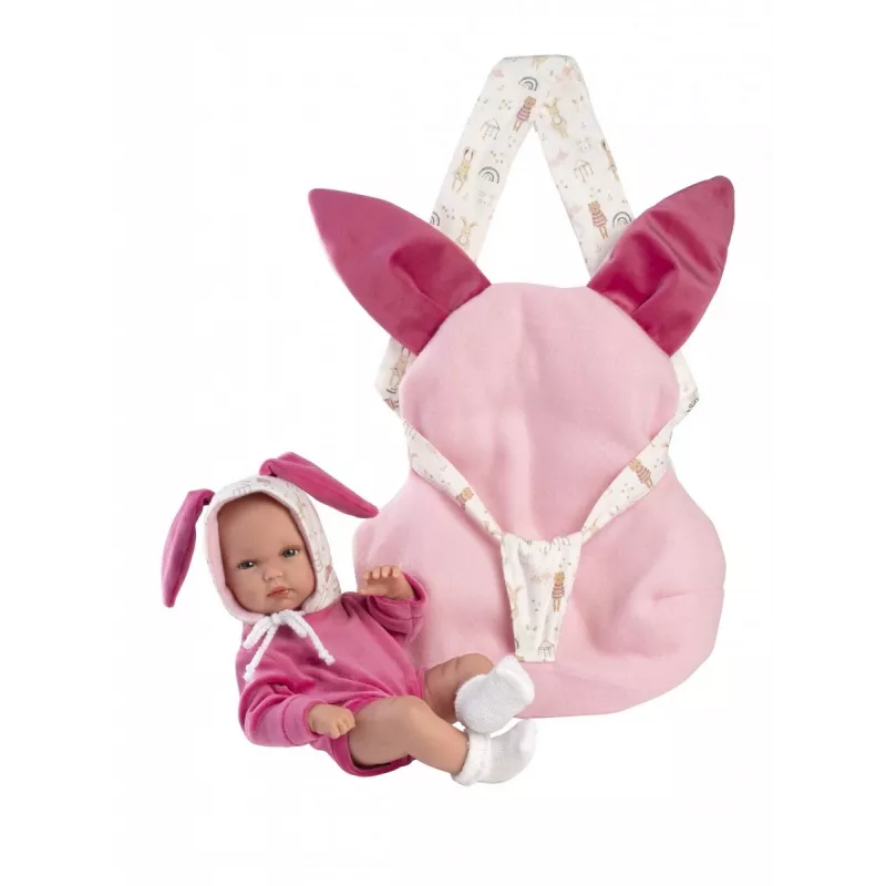 Baby doll Llorens 35 cm vinyl with realistic features and soft body