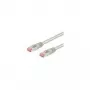 Wentronic Goobay CAT 6 Patch Cable, S/FTP (PiMF), Grey, 0.25 m - CCA Copper Mix (93371)