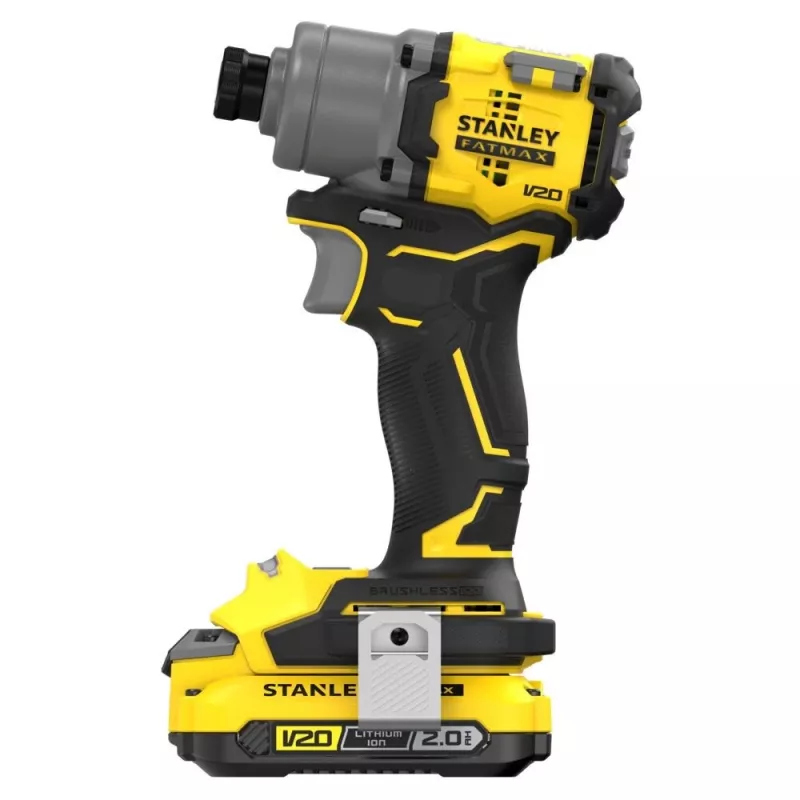 Electric screwdriver STANLEY SFMCF830D2K-QW 18V Li-Ion, 2 Ah x2, 3 gears, 203 N·m, 3200 RPM, LED, pistol handle