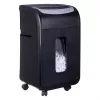 Activejet ASH-2502C paper shredder, P-4, 25 sheets, 28 L, 4x40 mm shreds, black