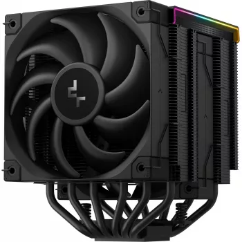 Air cooler DeepCool AK620 Digital PRO — 120 mm fan, 1750 RPM, 25 dB, 12 V, suitable for LGA1700/AM5, black