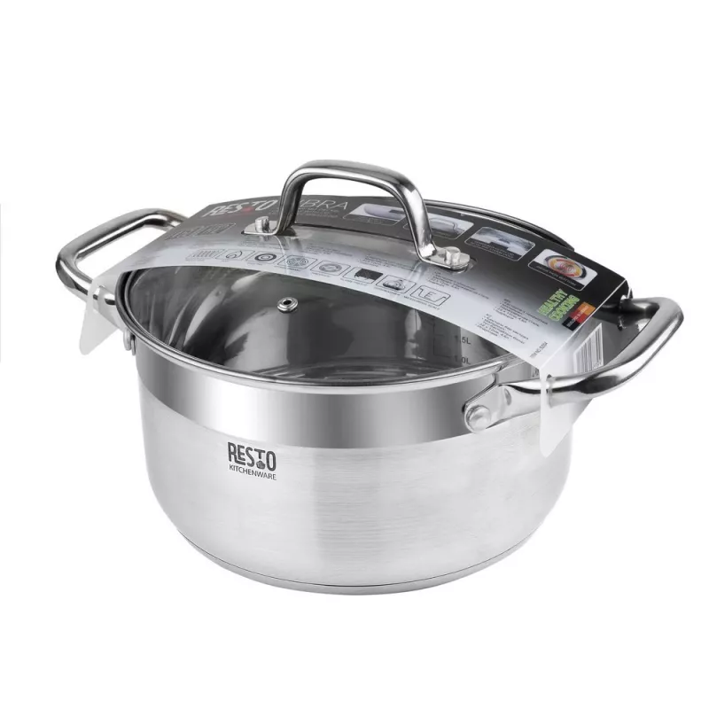 Resto Kitchenware Libra 4.6 L Round Stainless steel