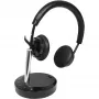 Wireless headset Plusonic W320 Dual DECT Stereo — cordless DECT stereo headset, dual-base support