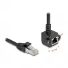 Networking cable DeLOCK 81040 RJ-45 Cat6 0.25 m Black