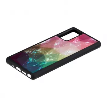 Protective phone case iKins for Samsung Galaxy Note 20 — water flower black