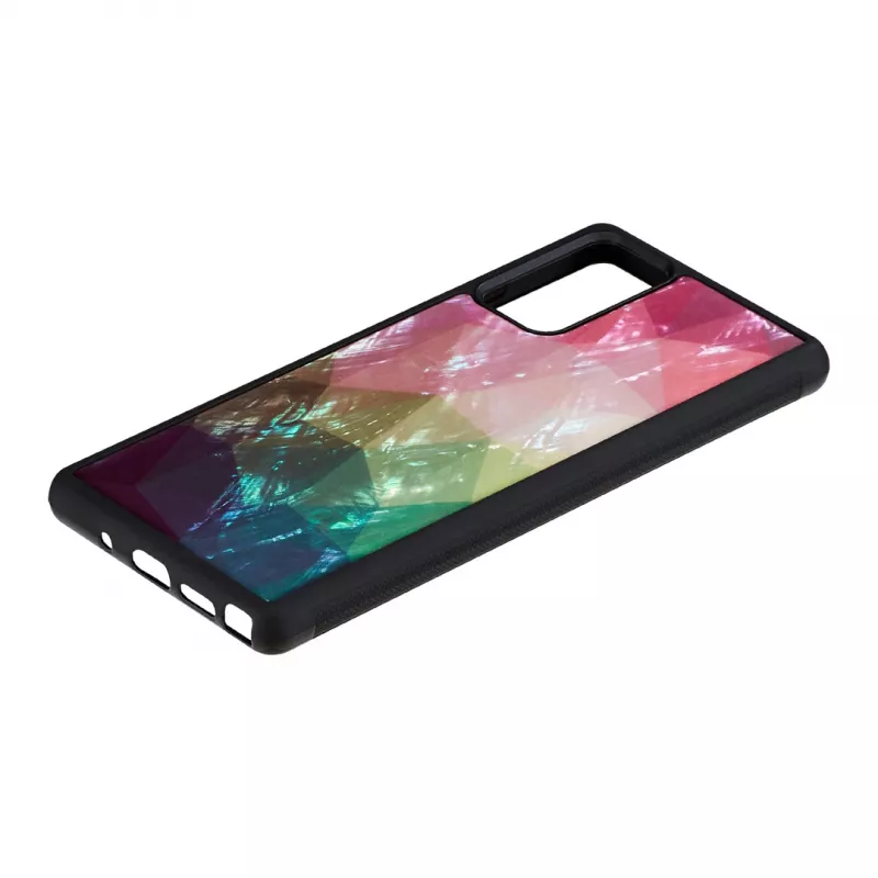Protective phone case iKins for Samsung Galaxy Note 20 — water flower black