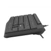 Wired Full-size Keyboard NATEC NAUTILUS NKL-1950 — USB, QWERTY US International, 105 keys, Black