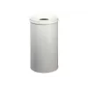 Trash Can Durable 330710 60L Round Steel Grey