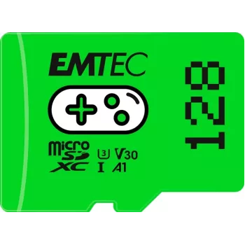 Memory Card Emtec 128GB MicroSDXC UHS-I ECMSDM128GXCU3G