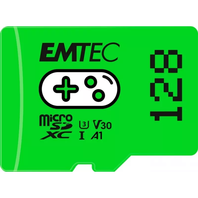 Memory Card Emtec 128GB MicroSDXC UHS-I ECMSDM128GXCU3G
