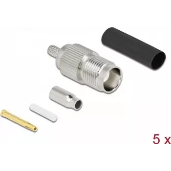 TNC Connector DeLOCK 90016 RG-174 RG-316 Crimping