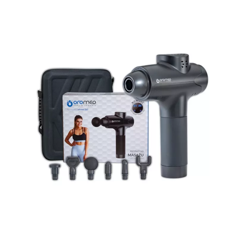 Pistol massager OROMED ORO-GUN PRO black