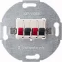 Socket Outlet Merten 467014 Black Metallic Red