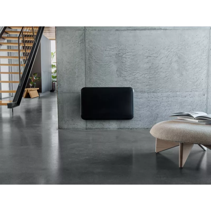 Mill Invisible Smart WiFi Panel Heater | PA700WIFI4B | Panel Heater | 700 W | Suitable for rooms up to 9-12 m² | Black | IPX4