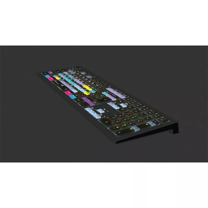 Logickeyboard ASTRA 2 Keyboard USB AZERTY English Black (LKB-RESB-A2M-FR)