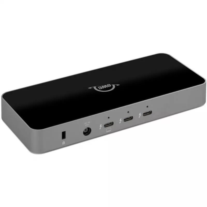 Thunderbolt 5 Hub, docking station Grey/black, Thunderbolt 5, USB-A
