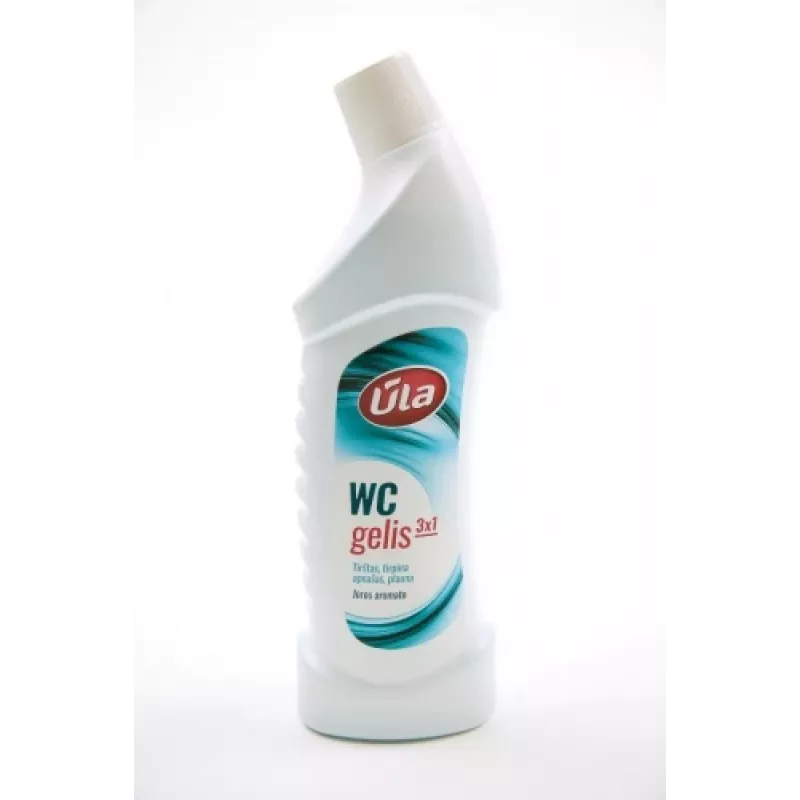 Ula WC Cleaner Gel Sea Scent 1 L — Toilet Bowl Cleaning Gel, Liquid Descaler