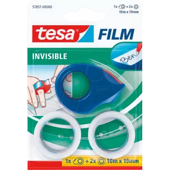 tesa INVISIBLE Adhesive Tape matt 19,0 mm x 10,0 m 1 Set (57857-00000-02)