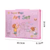 Art set Extralink 208-piece — painting supplies kit with brushes, paints, pencils